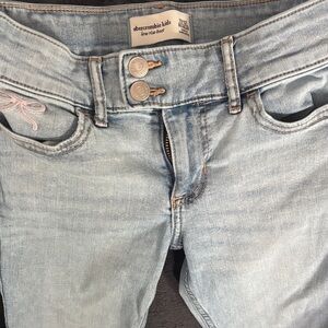Abercrombie Kids Light Blue Boot Cut Jeans